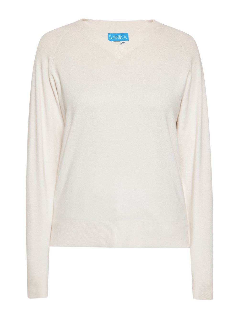 Thumbnail - Usha Pullover Damen Viskose weiß, L