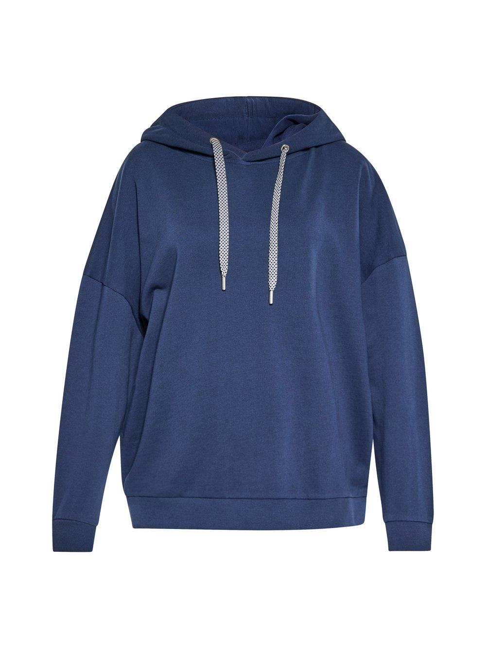 Usha Kapuzenpullover Damen Baumwolle blau, S