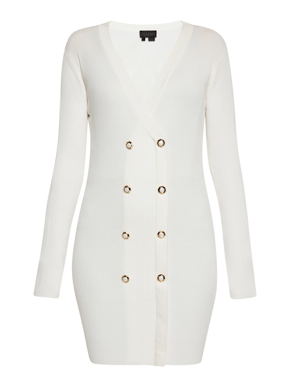 Faina Kleid Damen Viskose weiß, L