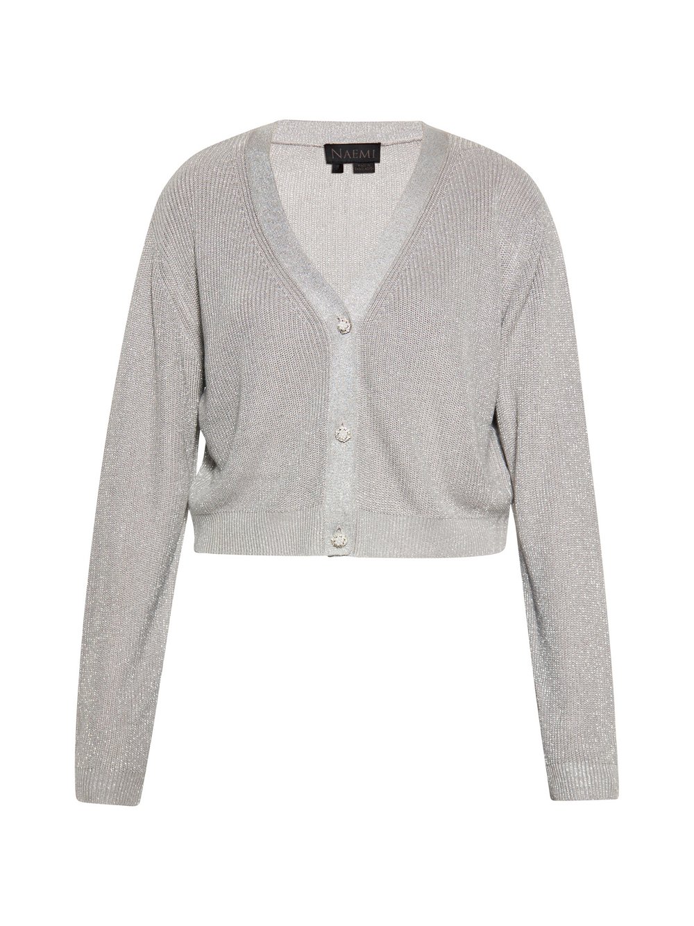 Faina Strickjacke Damen Viskose grau, L