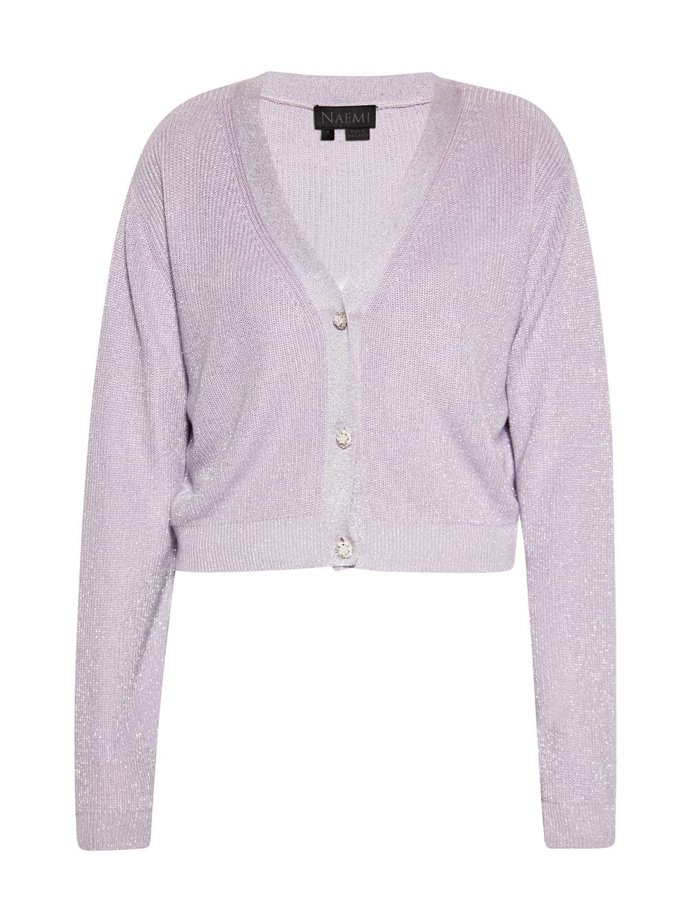 Thumbnail - Faina Strickjacke Damen Viskose lila, XL