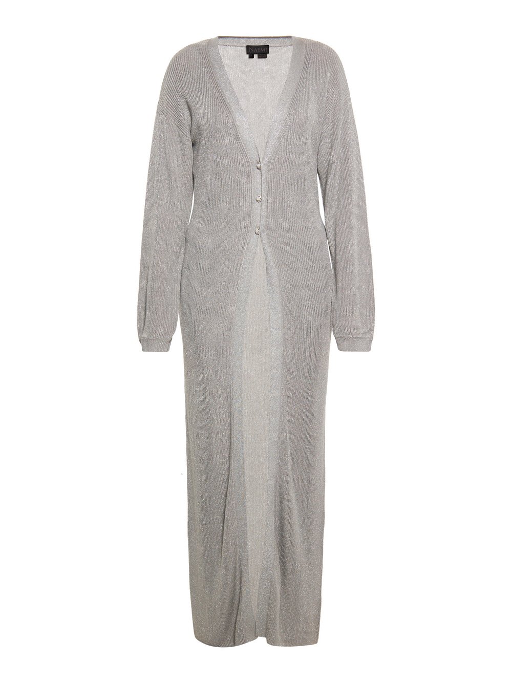 Thumbnail - Faina Strickjacke Damen Viskose grau, M