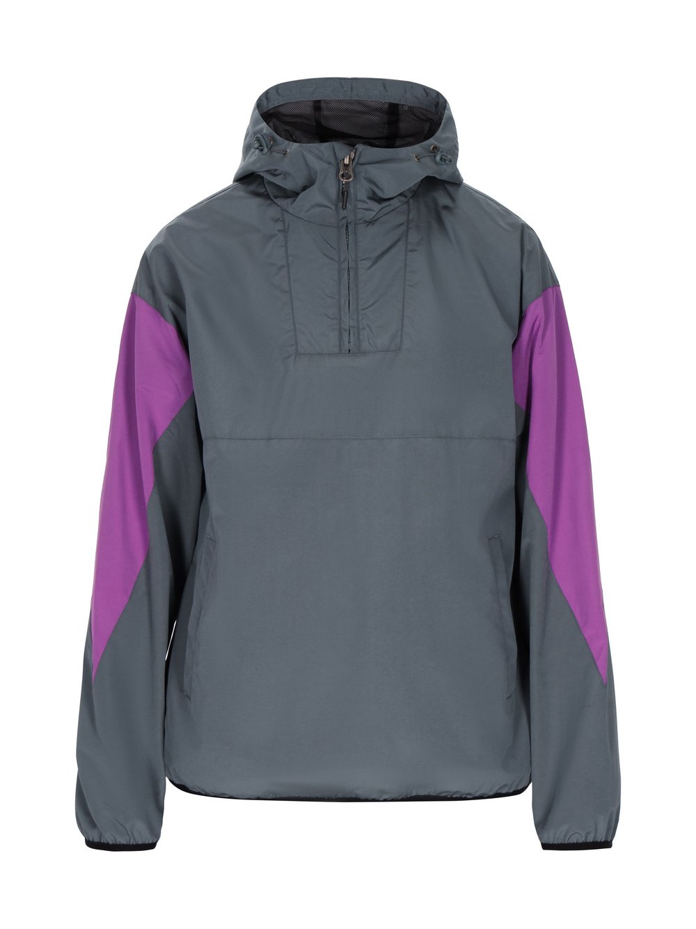 Dreimaster Jacke Herren Polyamid grau, XL