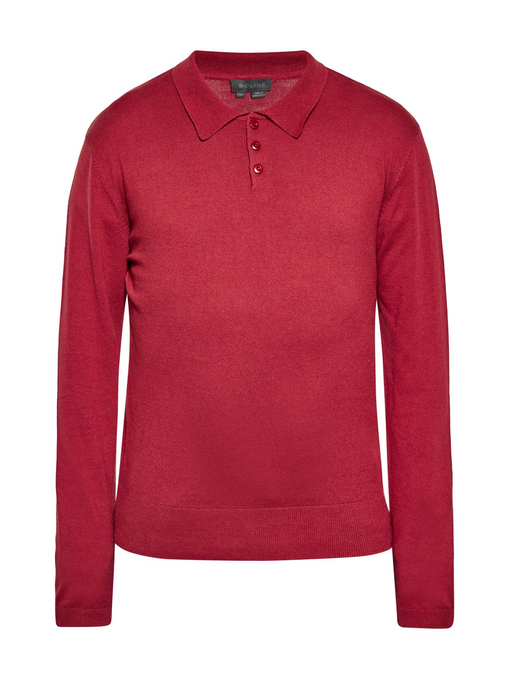 Dreimaster Pullover Herren Baumwolle rot, M