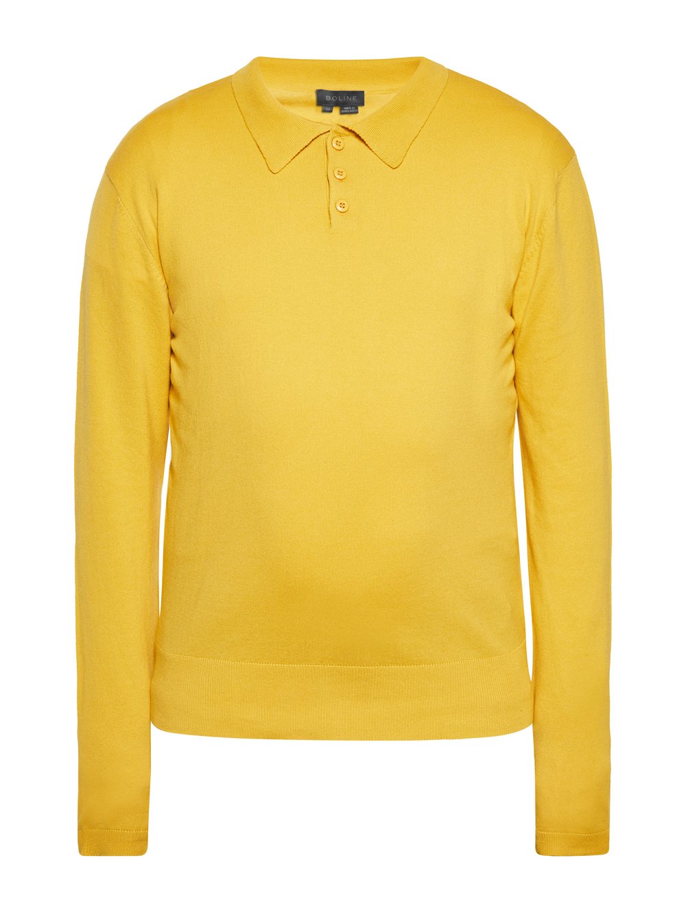 Thumbnail - Dreimaster Pullover Herren Baumwolle gelb, M