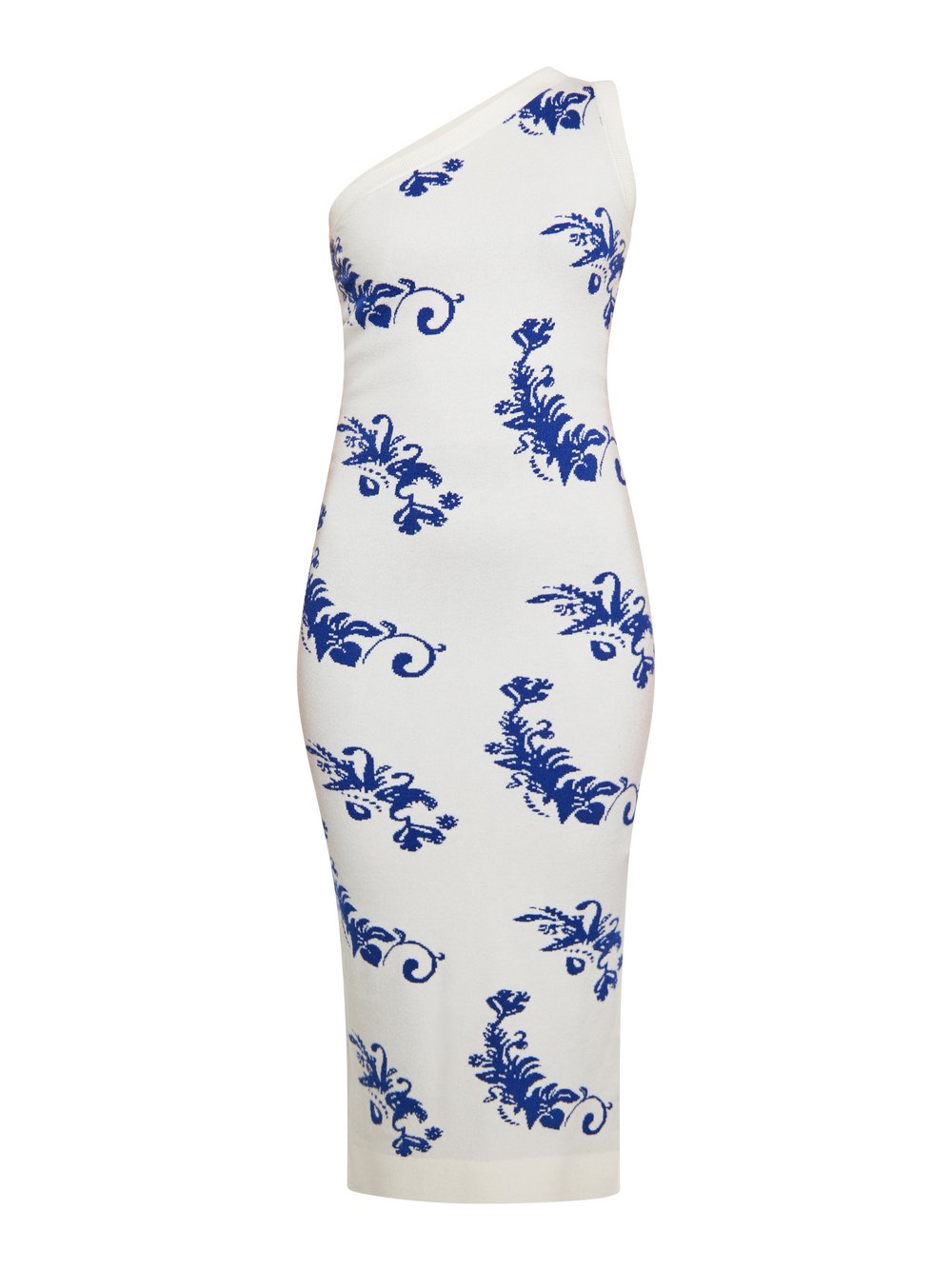 Thumbnail - MyMo Kleid Damen Viskose weiß gemustert, S