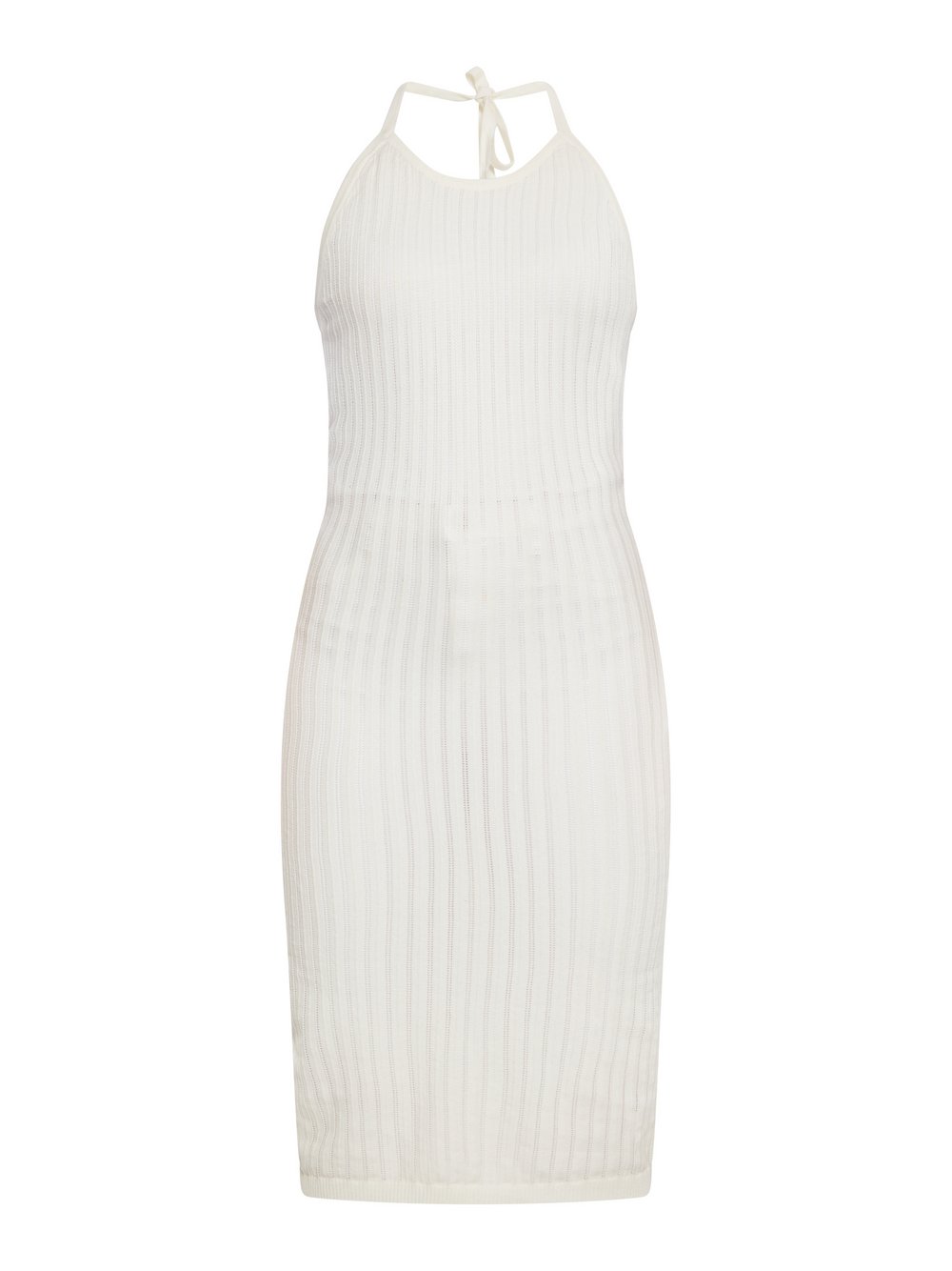 Thumbnail - MyMo Kleid Damen Baumwolle weiß gemustert, XS