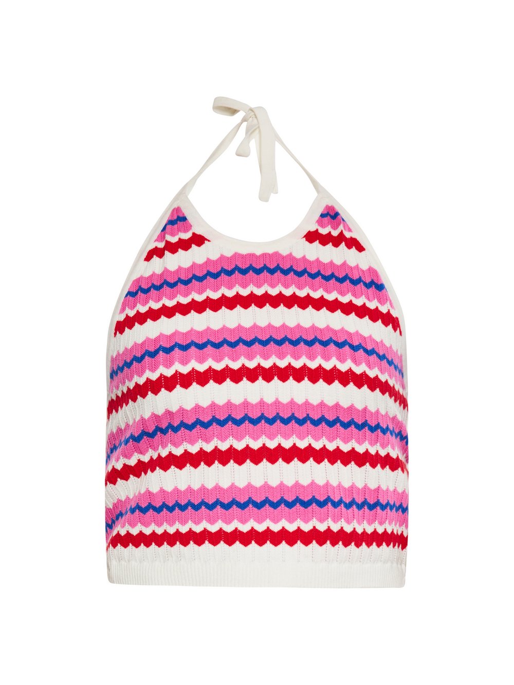 Thumbnail - MyMo Top Damen Baumwolle mehrfarbig gemustert, XS