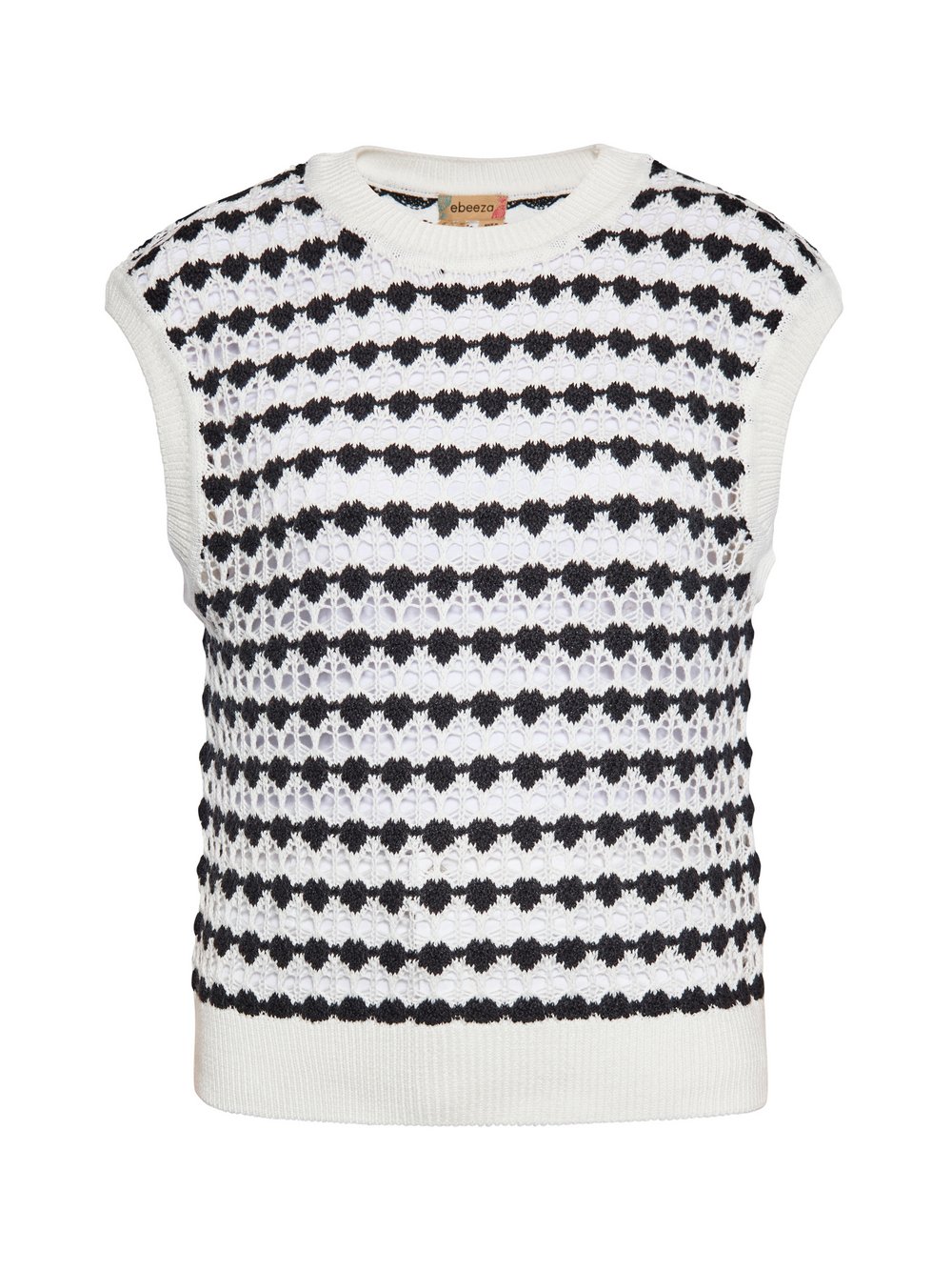 Thumbnail - MyMo Pullunder Damen Baumwolle mehrfarbig gestreift, S