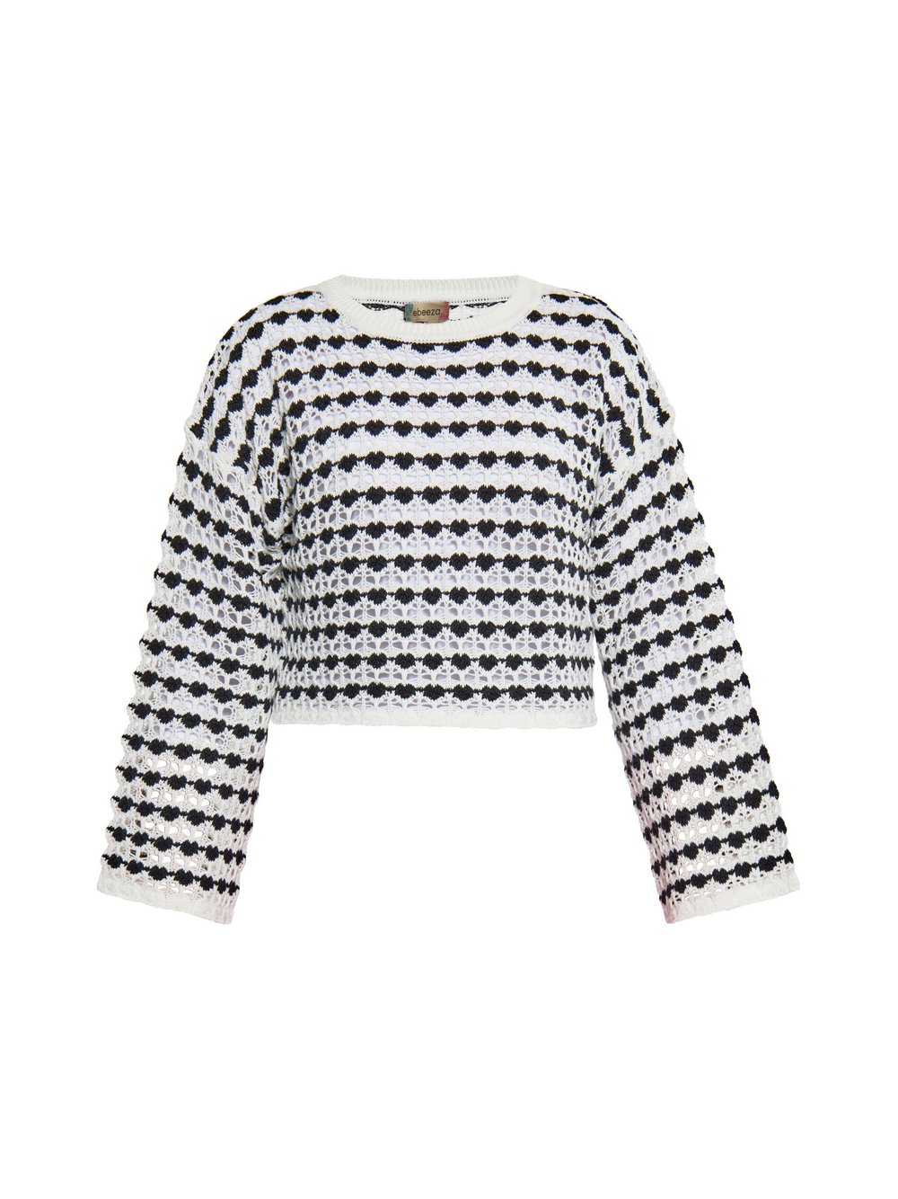 Thumbnail - MyMo Pullover Damen Baumwolle mehrfarbig gestreift, S