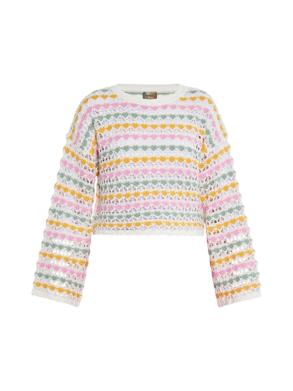 VAN GRAAF Mymo Damen Mehrfarbig Pullover Baumwolle Extra Klein