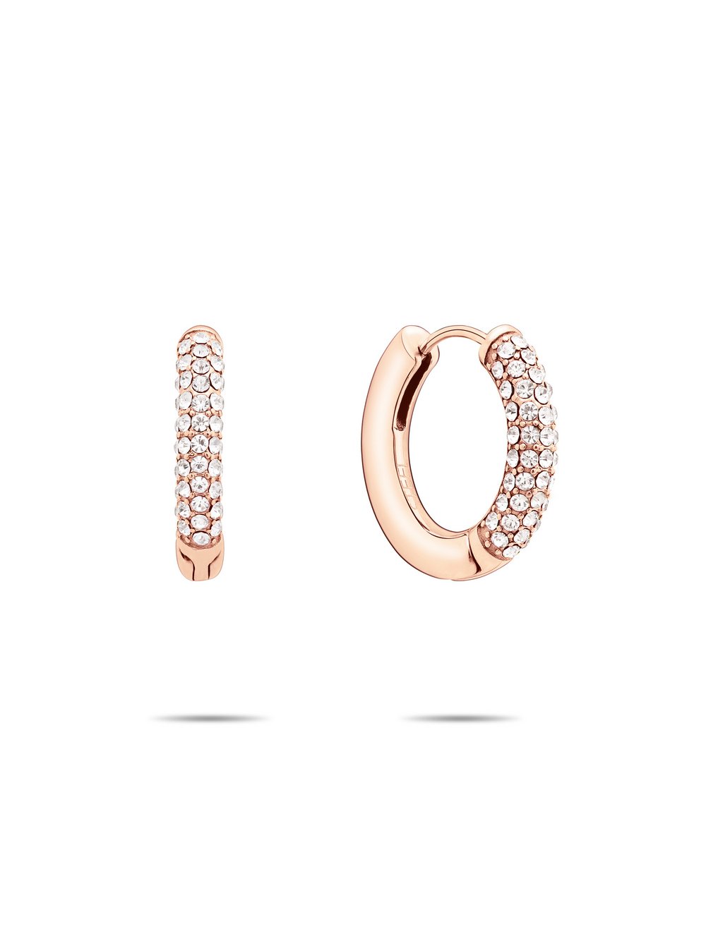 Thumbnail - Tamaris Ohrringe Damen Edelstahl roségold, ONE SIZE