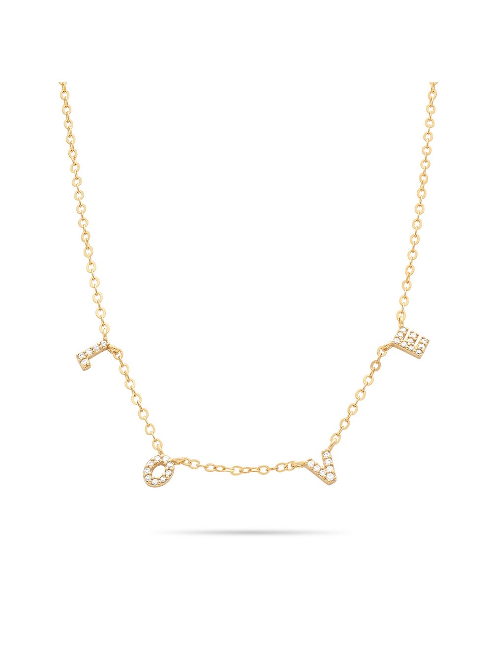 Tamaris Halskette Damen Sterlingsilber gold, ONE SIZE