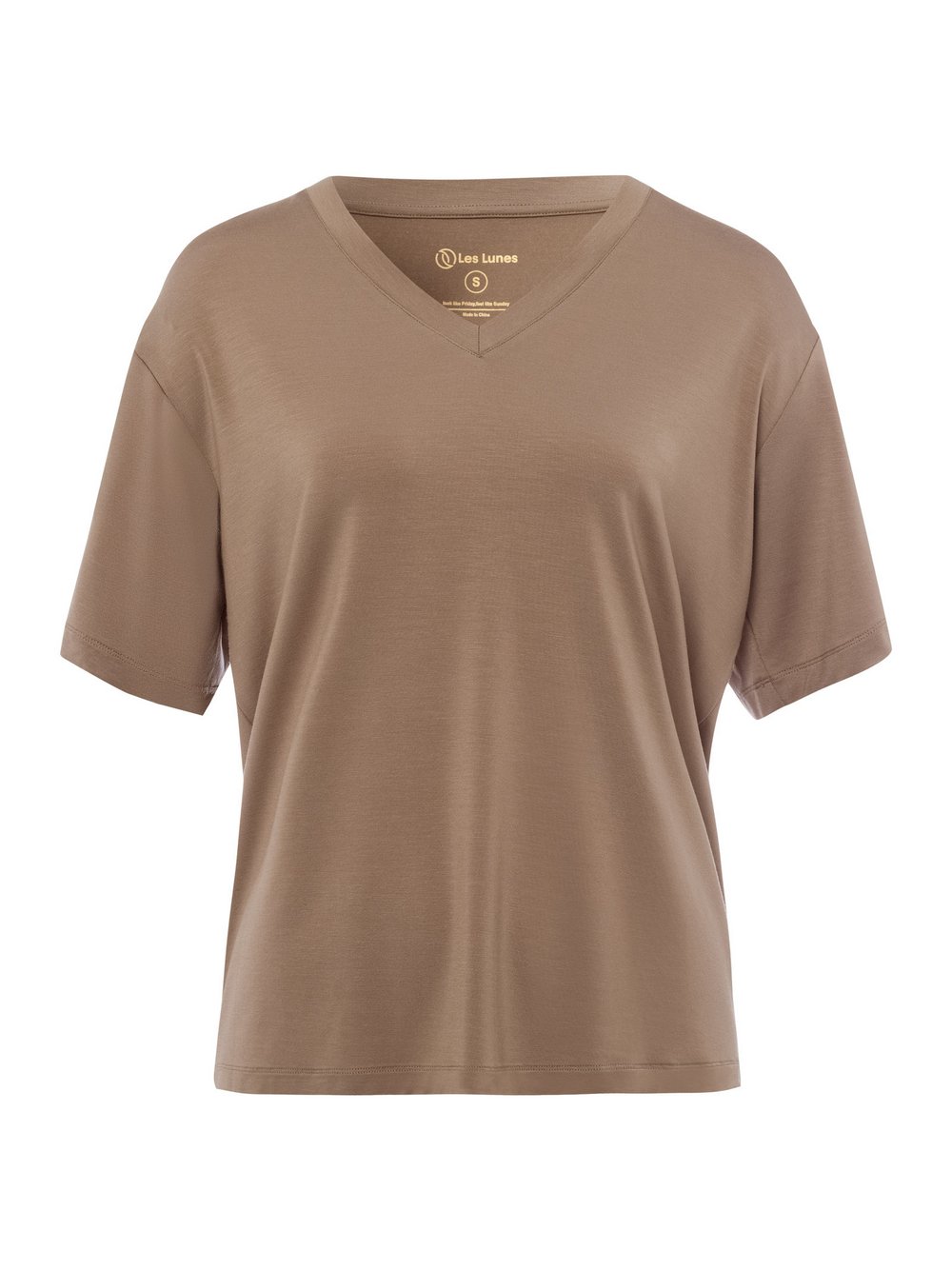 Les Lunes T-Shirt Damen Textil grün, M