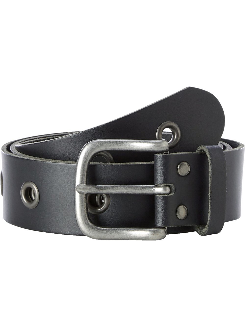 Thumbnail - Jan Vanderstorm Ledergürtel Herren schwarz gemustert, 145