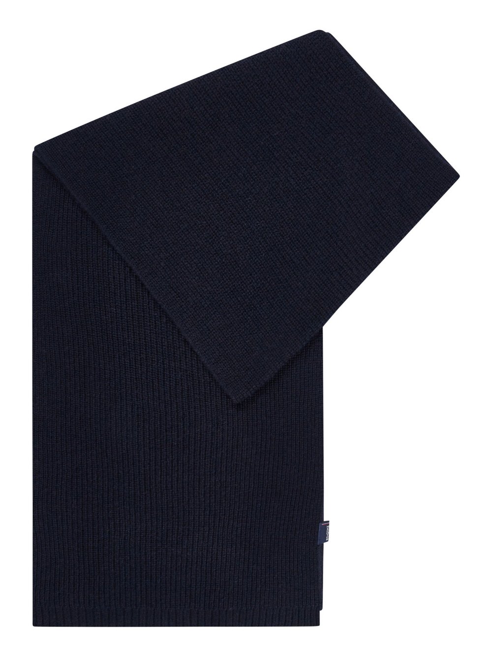 Daniel Hechter Schal Herren Wolle blau, ONE SIZE