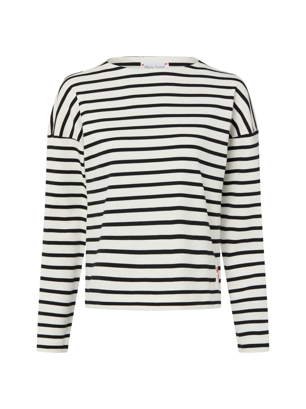 Thumbnail - Marie Lund Sweatshirt Damen Baumwolle mehrfarbig gestreift, L