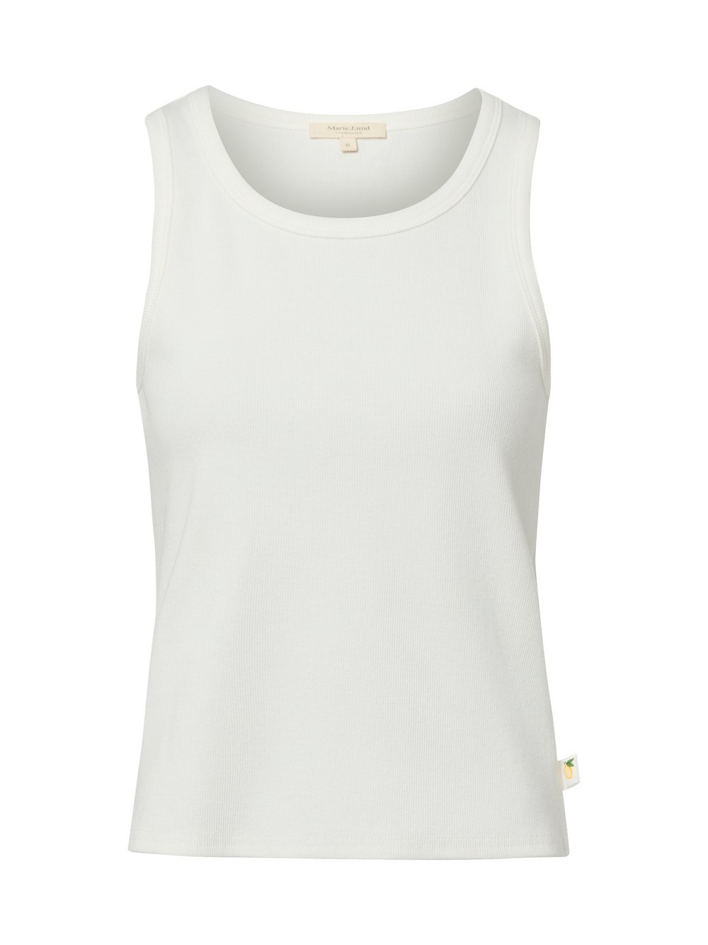 Marie Lund Tanktop Damen Baumwolle weiß, XL