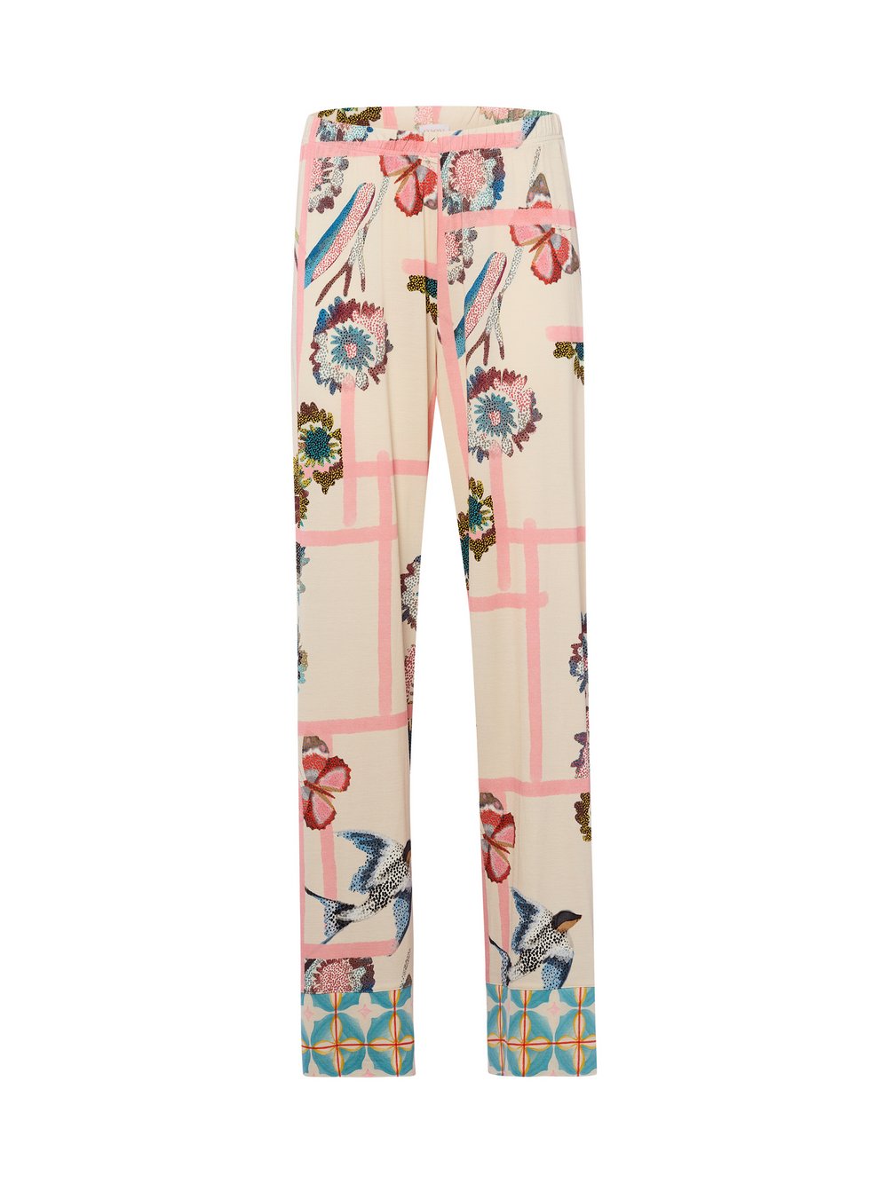 Mey Pyjama-Hose Damen Modal mehrfarbig gemustert, XL