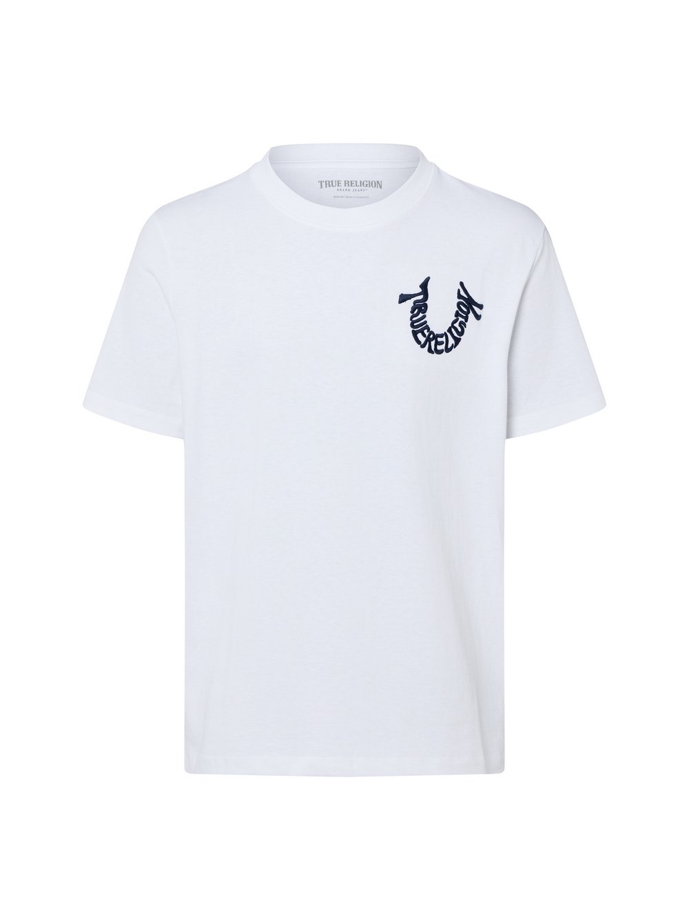 True Religion T-Shirt Herren Baumwolle weiß, M