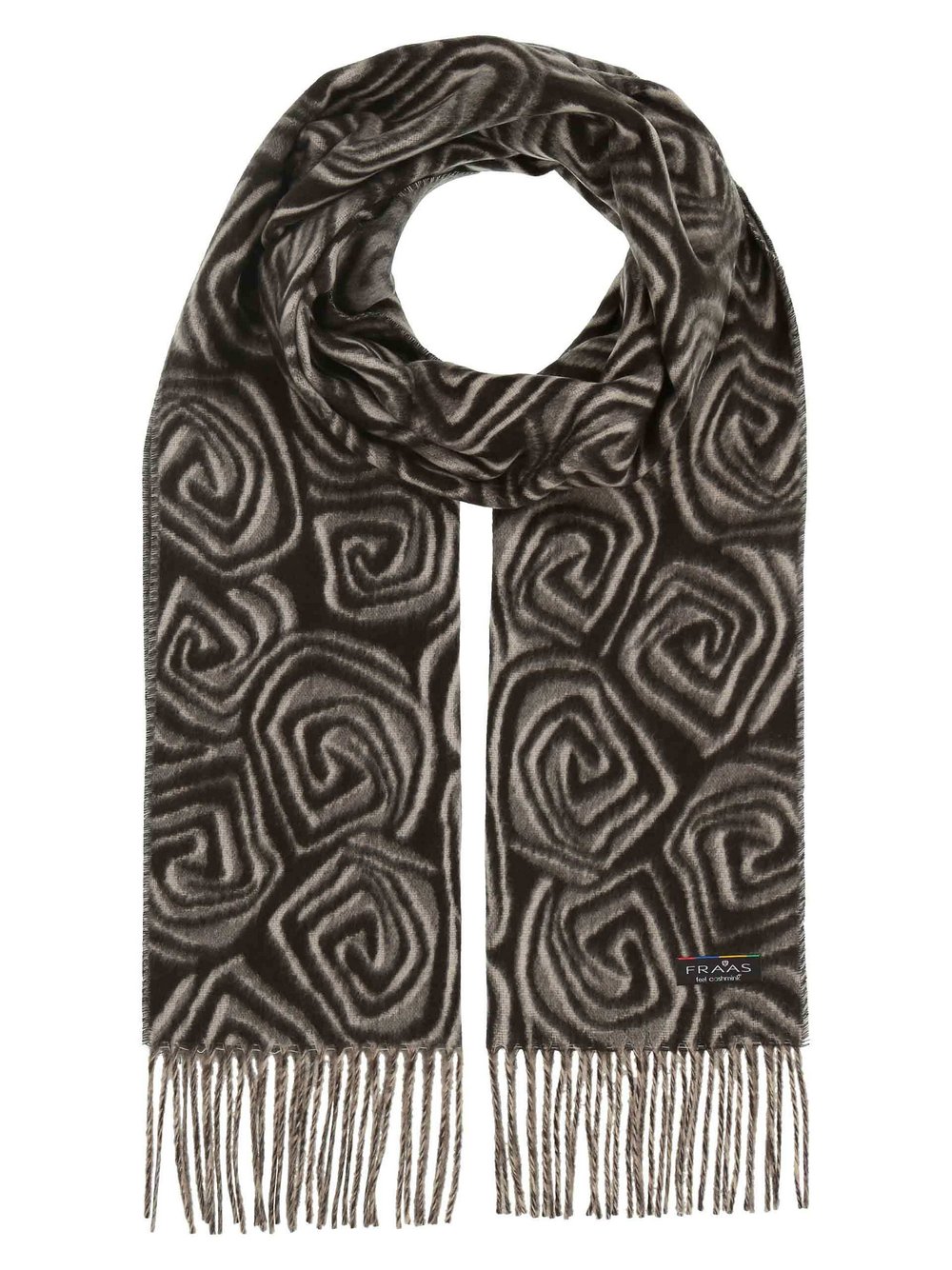 Thumbnail - Fraas Schal Damen schwarz gemustert, ONE SIZE
