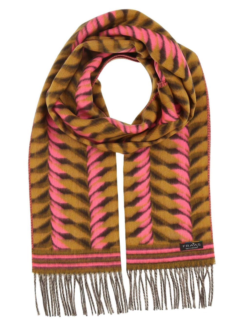 Fraas Schal Damen mehrfarbig gemustert, ONE SIZE