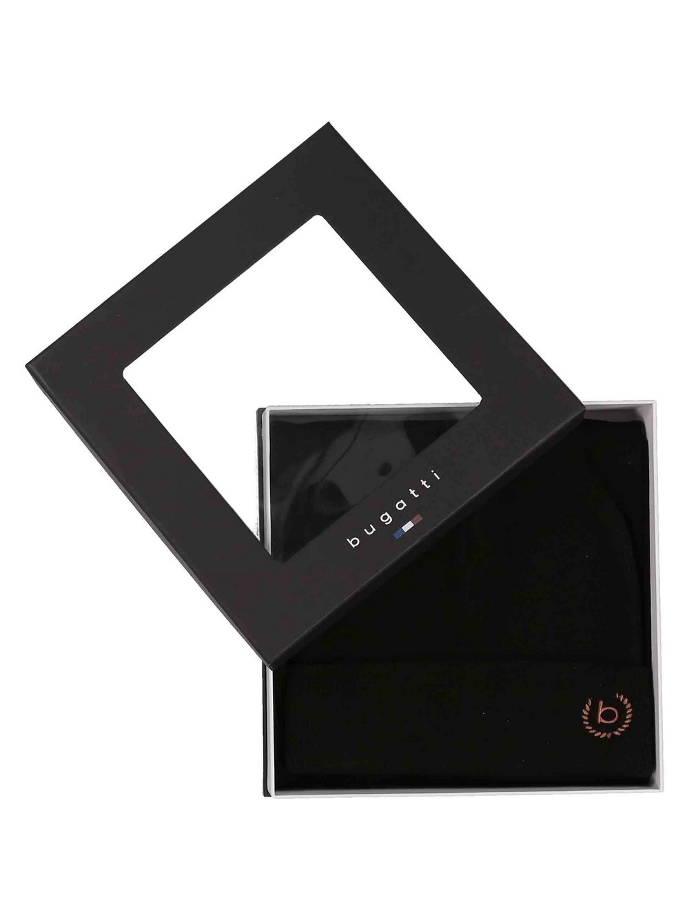 Bugatti Geschenkset Herren schwarz gemustert, ONE SIZE