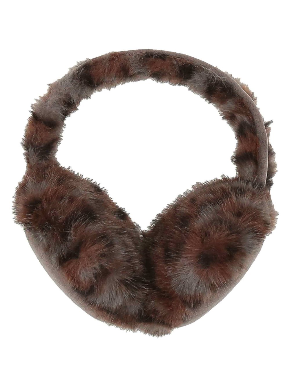 Thumbnail - Loevenich Ohrwärmer Damen grau gemustert, ONE SIZE