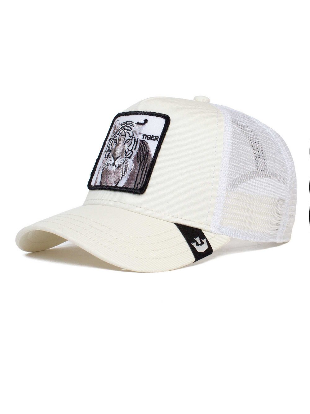 Goorin Bros. Cap Damen weiß bedruckt, ONE SIZE