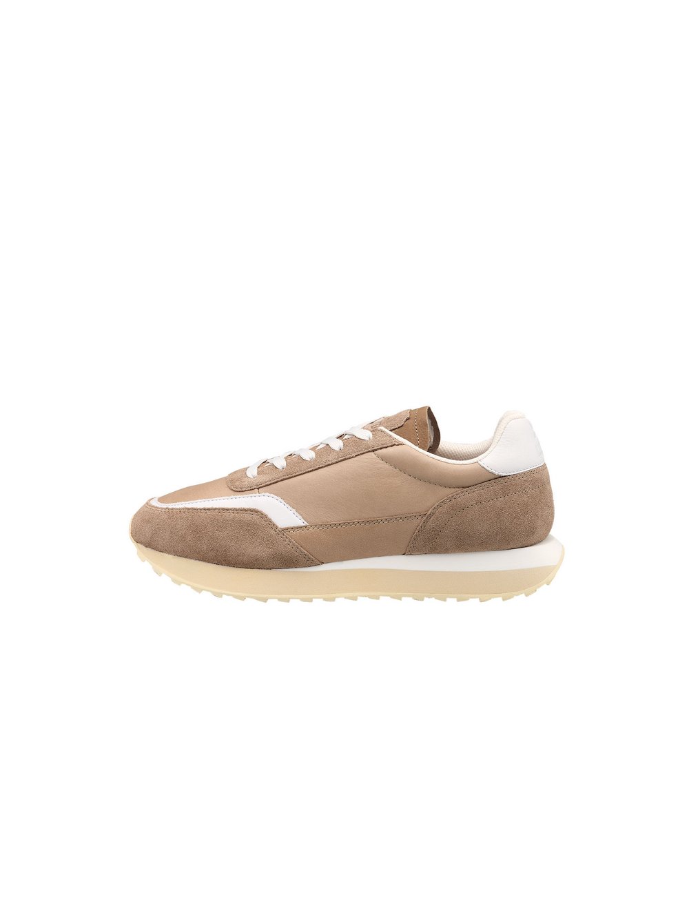 Lloyd Sneaker Herren Leder beige gemustert, 44