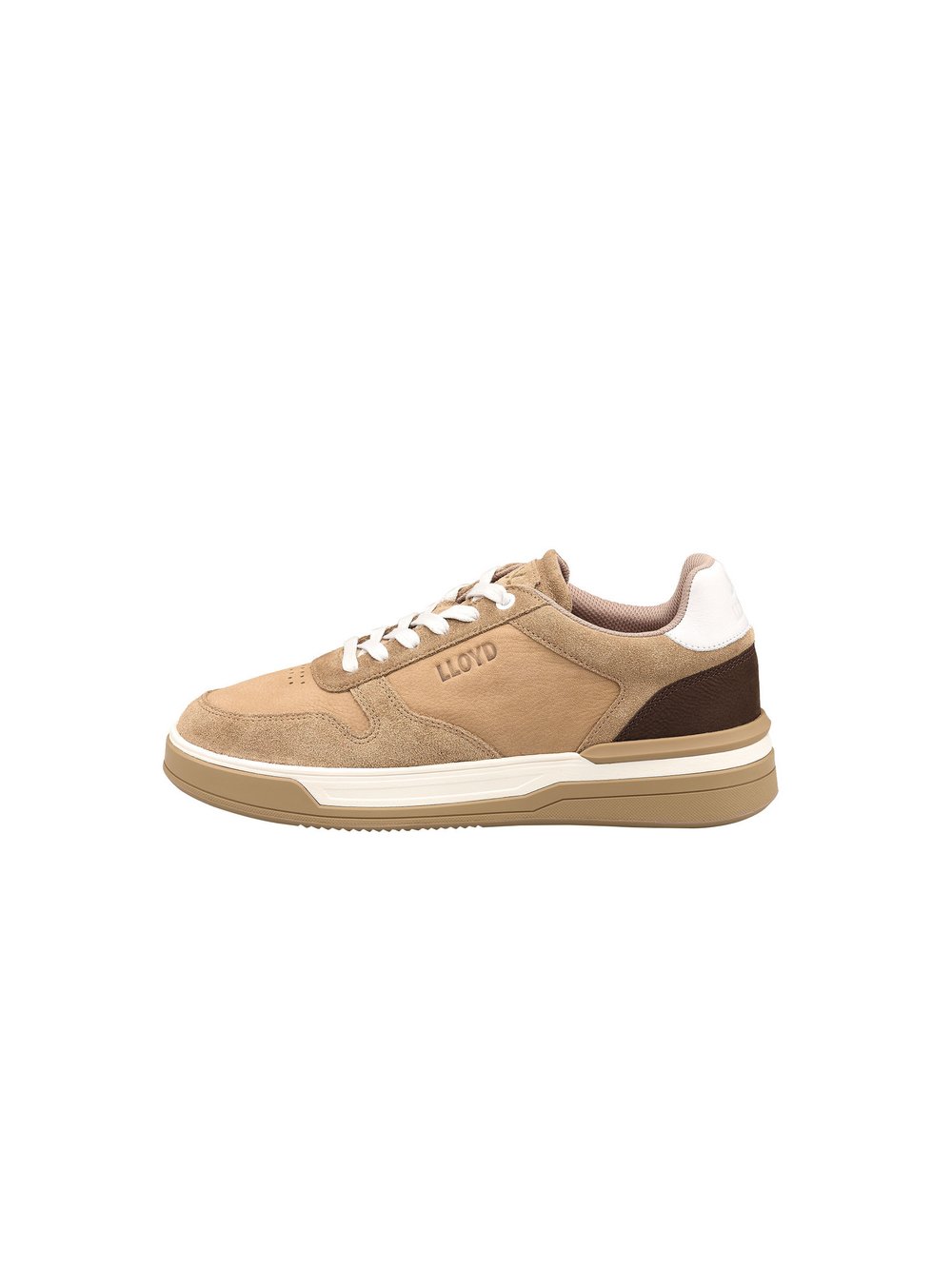 Thumbnail - Lloyd Sneaker Herren Leder beige, 45