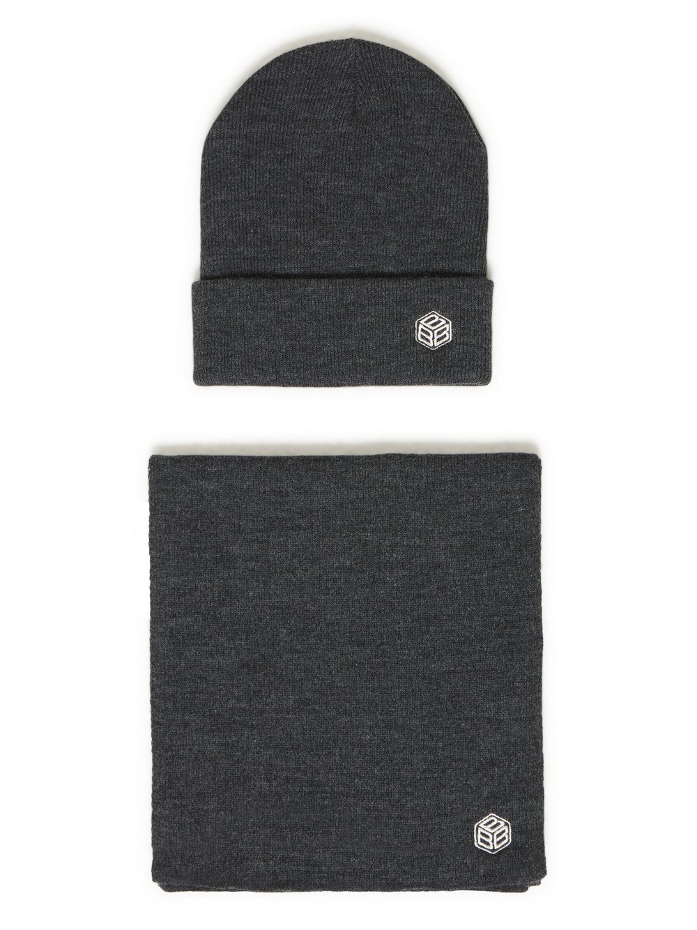 BLEND Beanie Herren grau, ONE SIZE