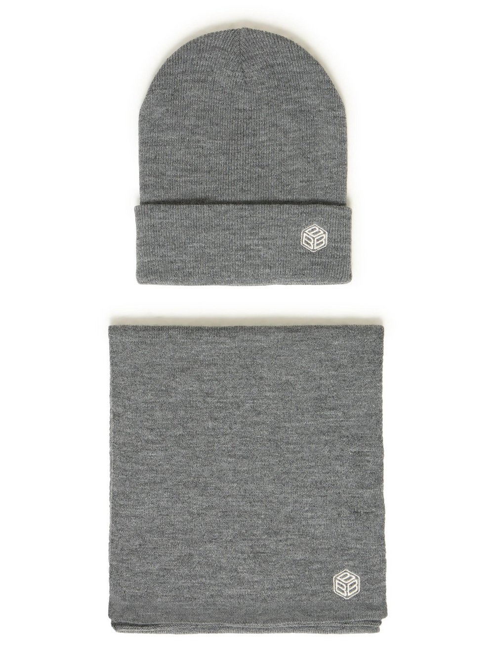 BLEND Beanie Herren grau, ONE SIZE