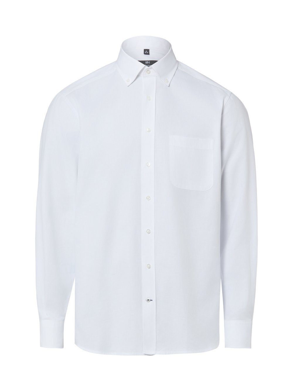 Nils Sundström Businesshemd Herren Regular Fit Baumwolle (100%) weiß, S