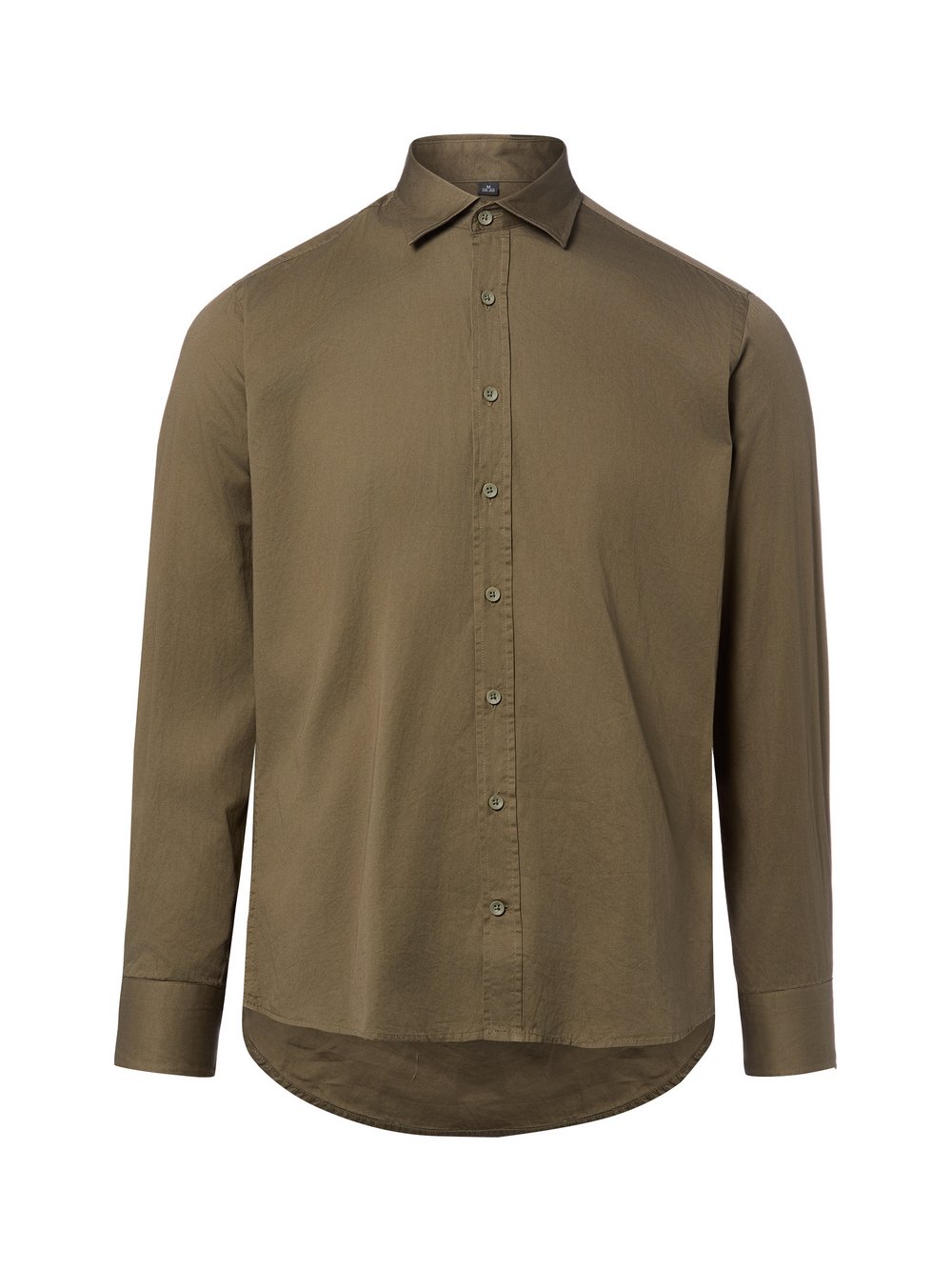 Nils Sundström Freizeithemd Herren Modern Fit Baumwolle (100%) grün, M