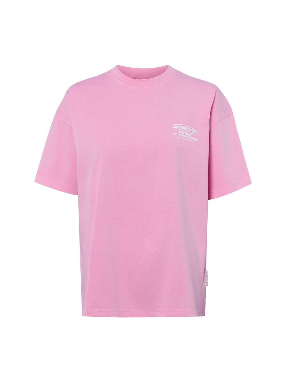 Another Cotton Lab T-Shirt Damen Baumwolle (100%) rosa bedruckt, L