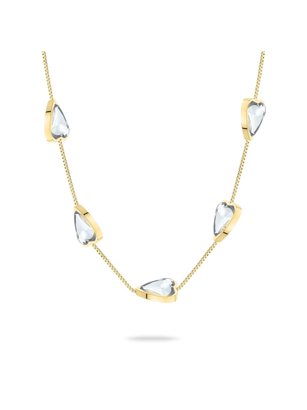 Liebeskind Berlin Halskette  Damen Edelstahl gold, ONE SIZE