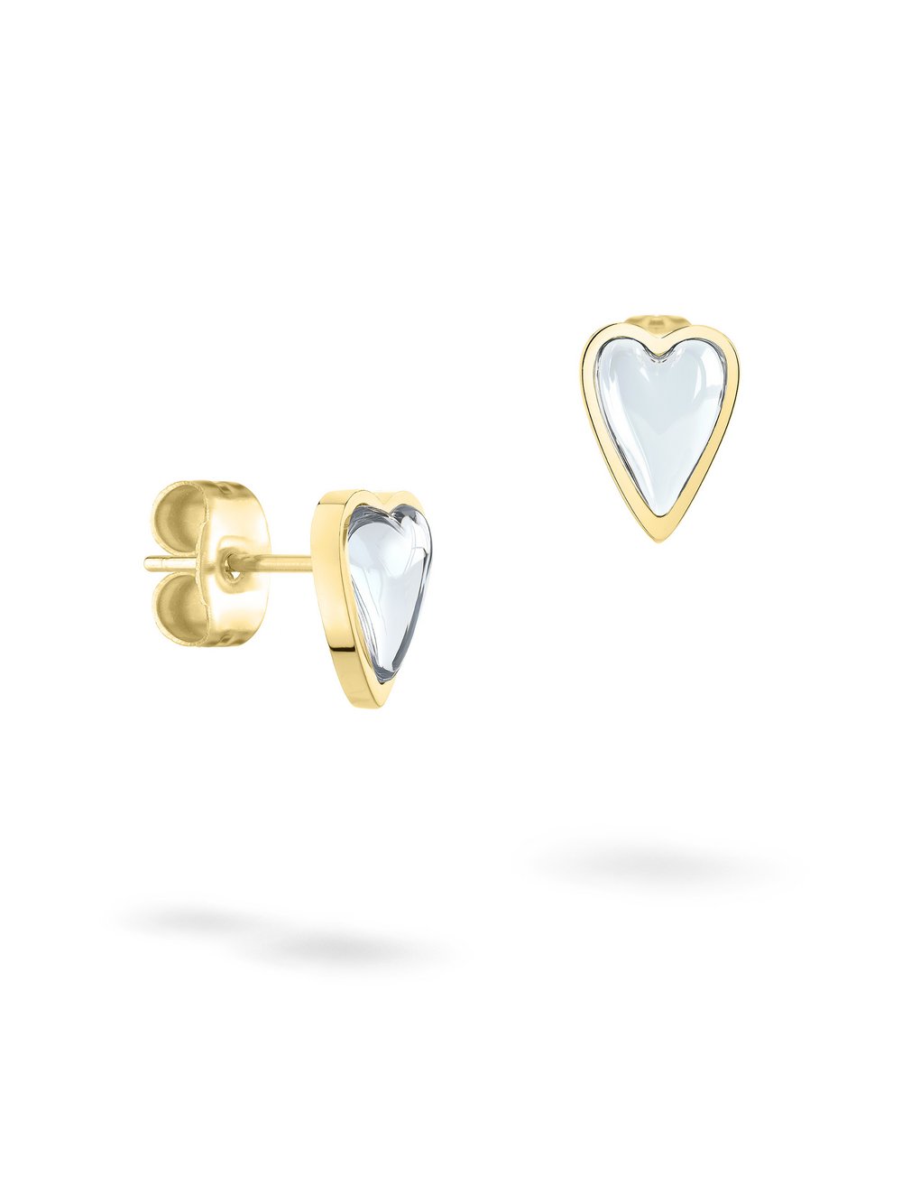 Thumbnail - Liebeskind Berlin Glass Heart Damen Edelstahl gold, ONE SIZE