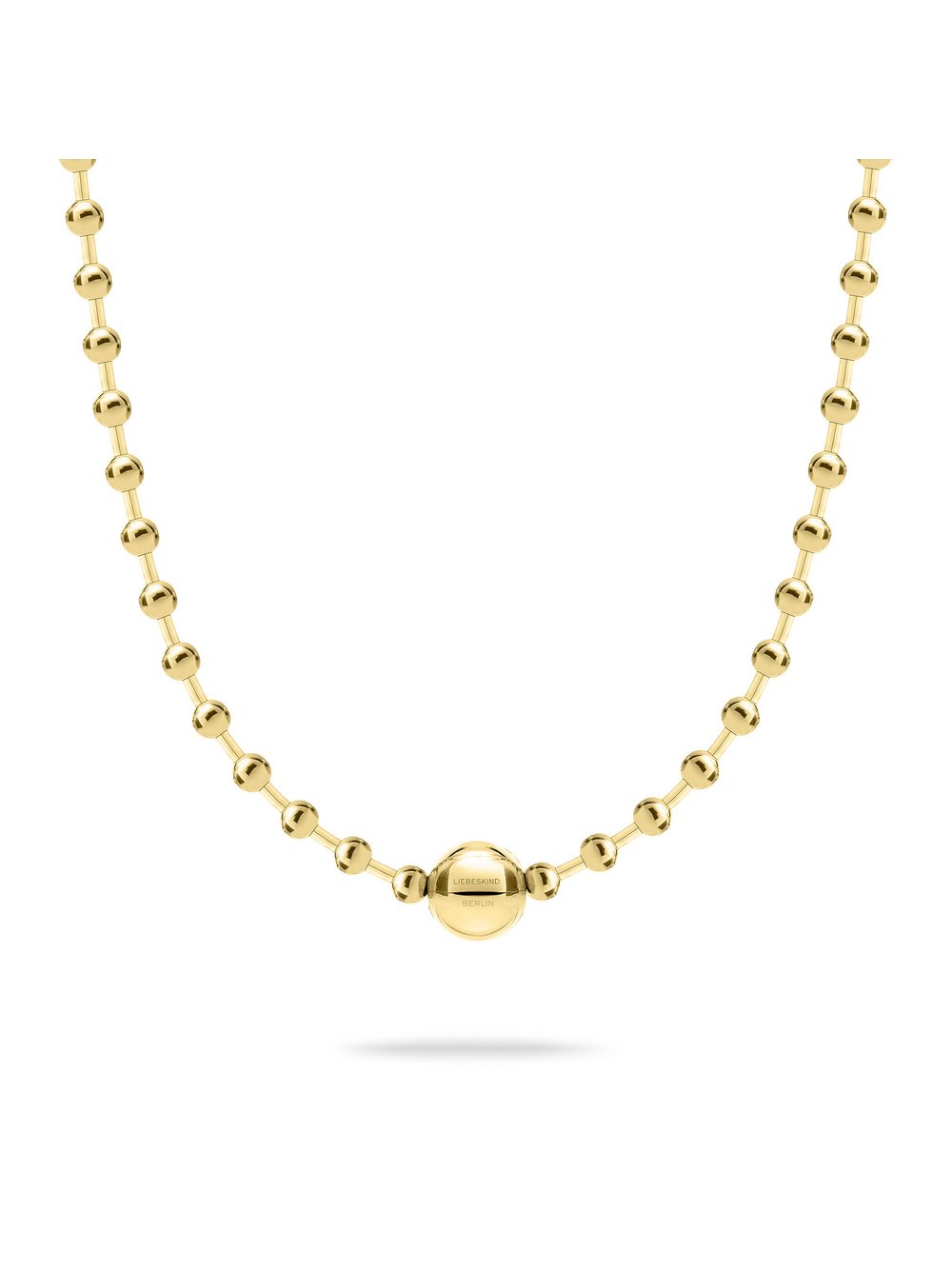 Thumbnail - Liebeskind Berlin Steel Ball Damen Edelstahl gold, ONE SIZE