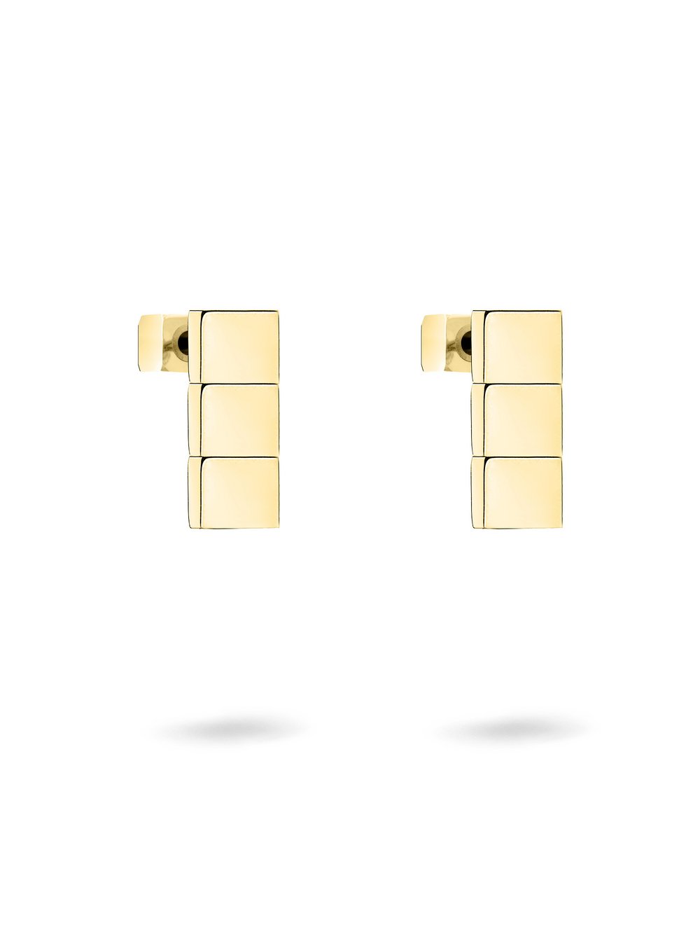 Liebeskind Berlin Ohrstecker  Damen Edelstahl gold, ONE SIZE