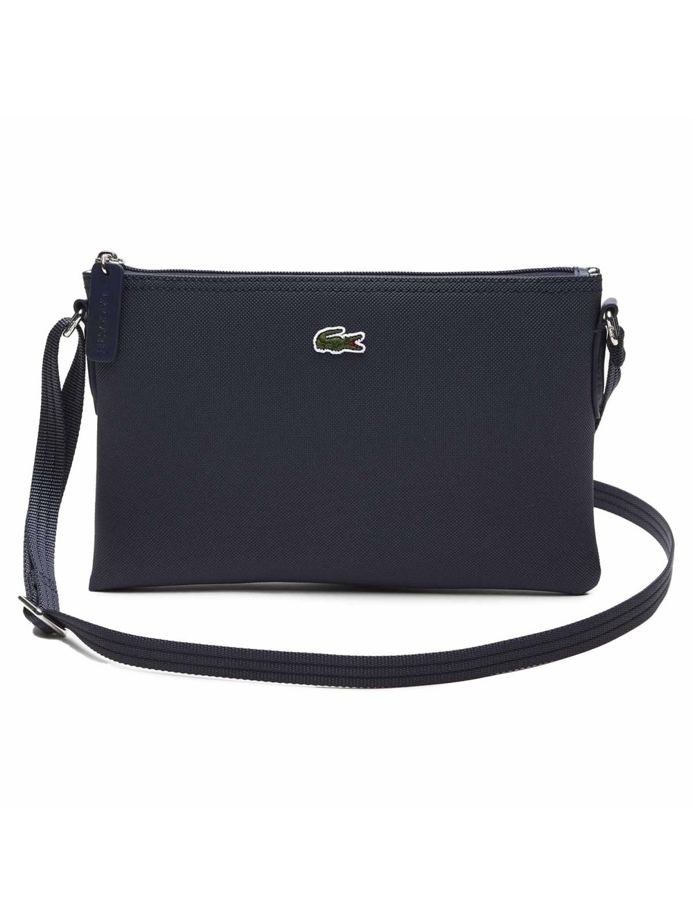 Lacoste Umhängetasche Damen Kunstleder blau, ONE SIZE