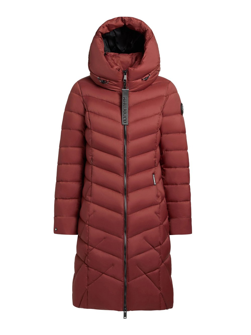 Khujo Steppmantel Damen rot, L