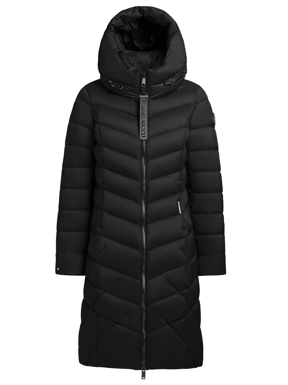 Khujo Steppmantel Damen schwarz, XS