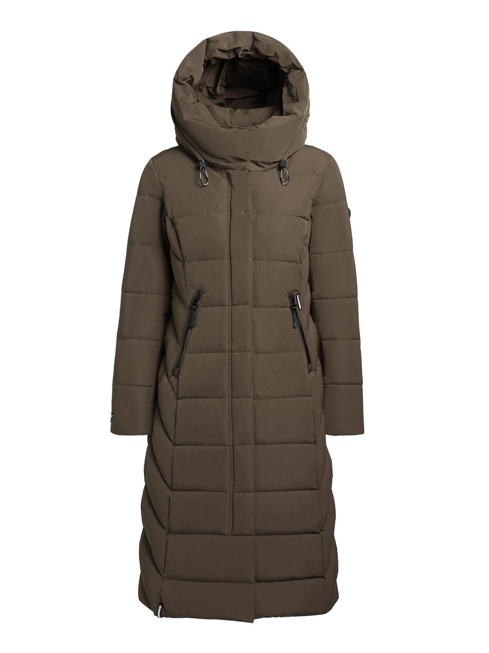 Khujo Wintermantel Damen grün, L