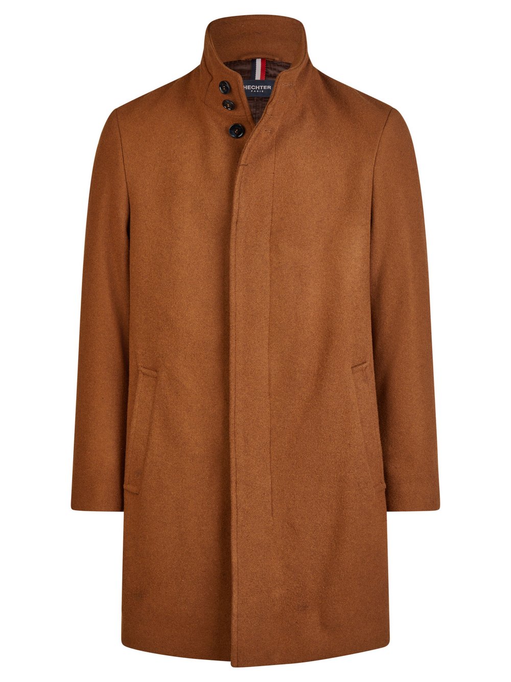 Daniel Hechter Mantel Herren Wolle beige, 48
