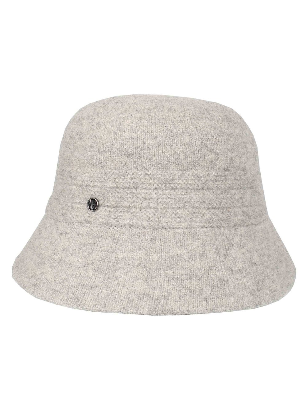 Loevenich Glockenhut Damen Wolle grau, ONE SIZE