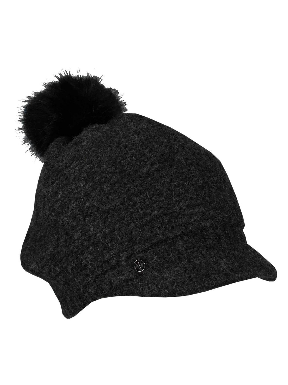 Thumbnail - Loevenich Mütze Damen grau, ONE SIZE