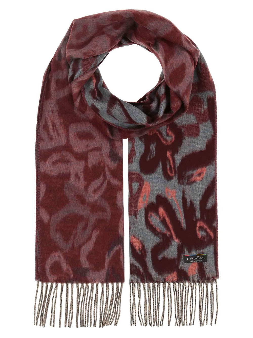 Fraas Schal Damen blau, ONE SIZE