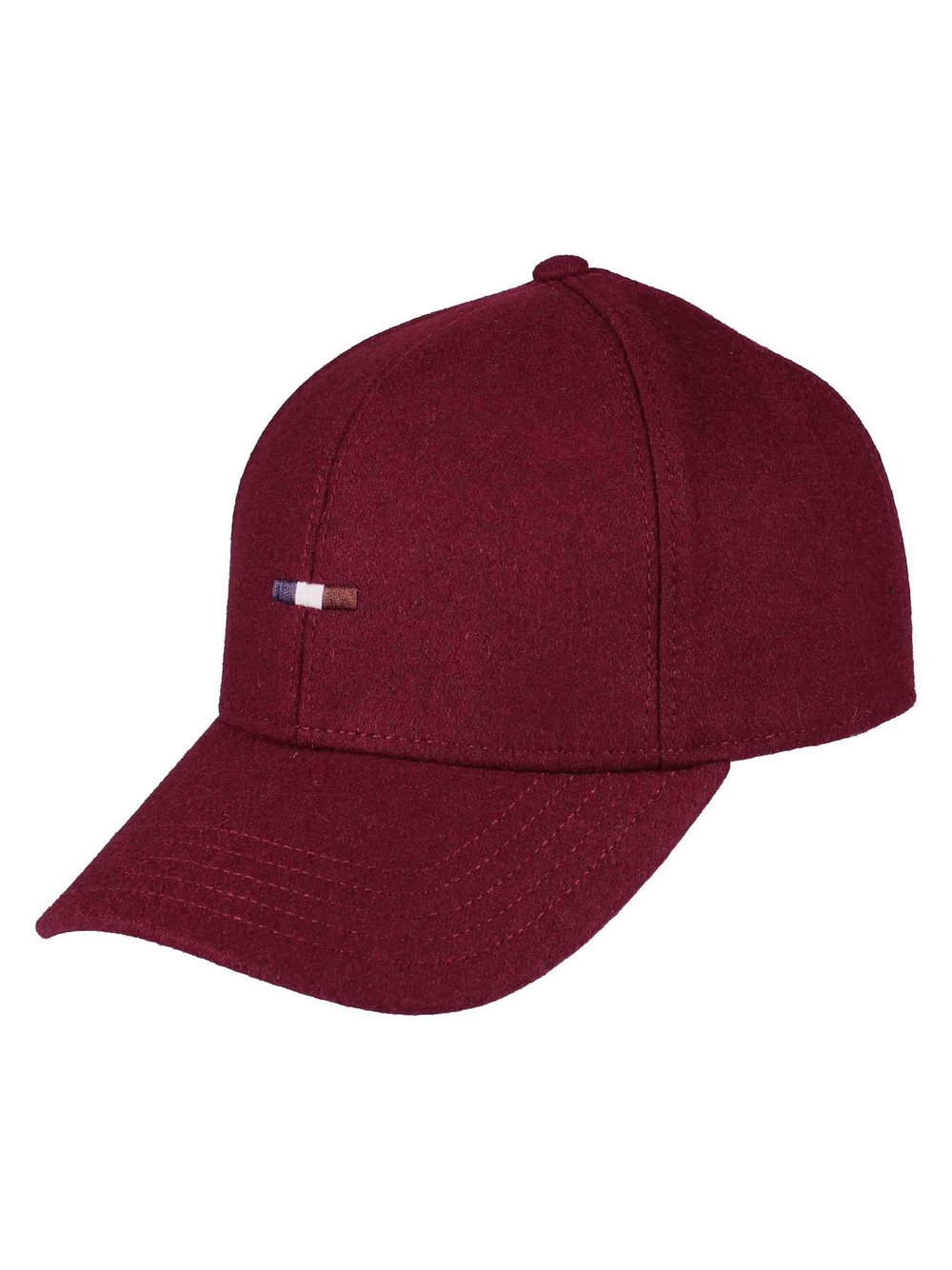 Thumbnail - Bugatti Basecap Herren Wolle rot, ONE SIZE
