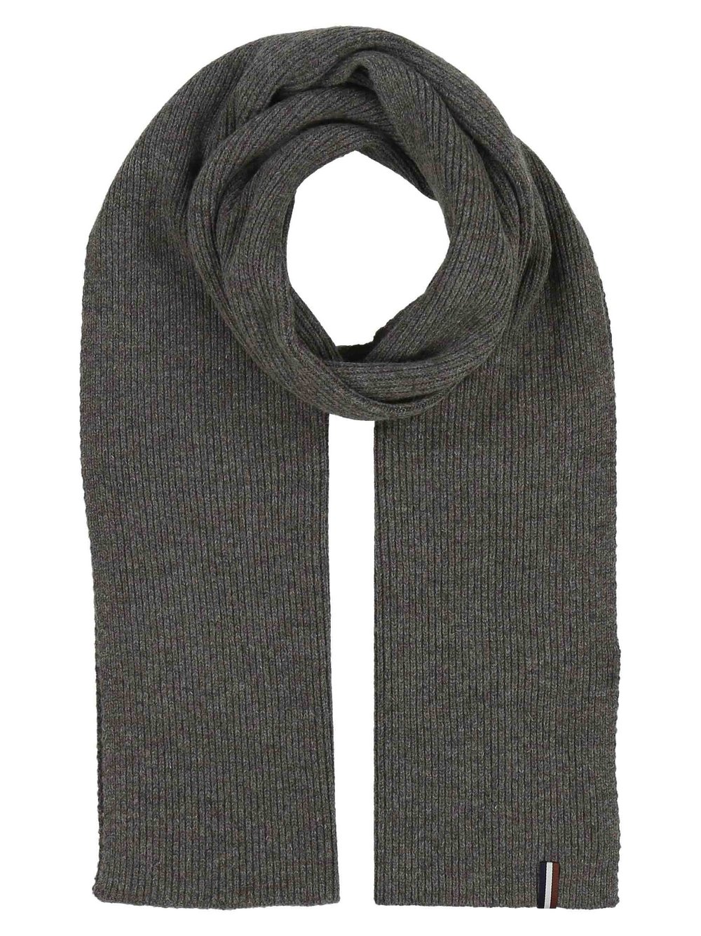 Thumbnail - Bugatti Schal Herren grau, ONE SIZE